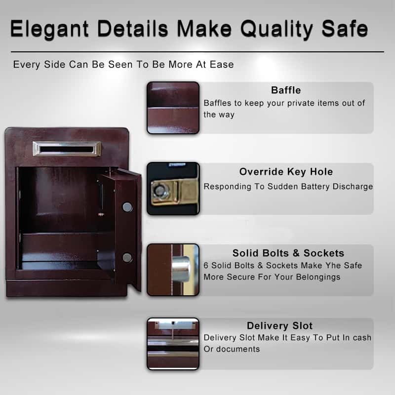 Coin-operated safes
