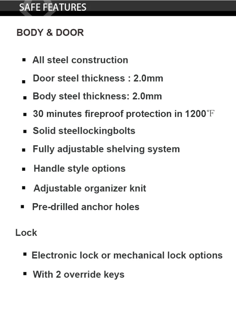 Fireproof Gun Safe